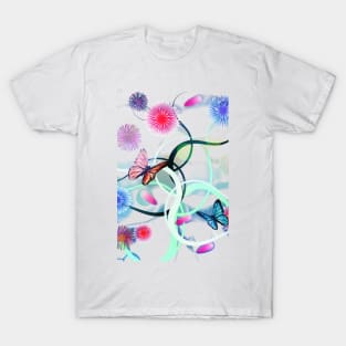 Dahlias and Vines T-Shirt